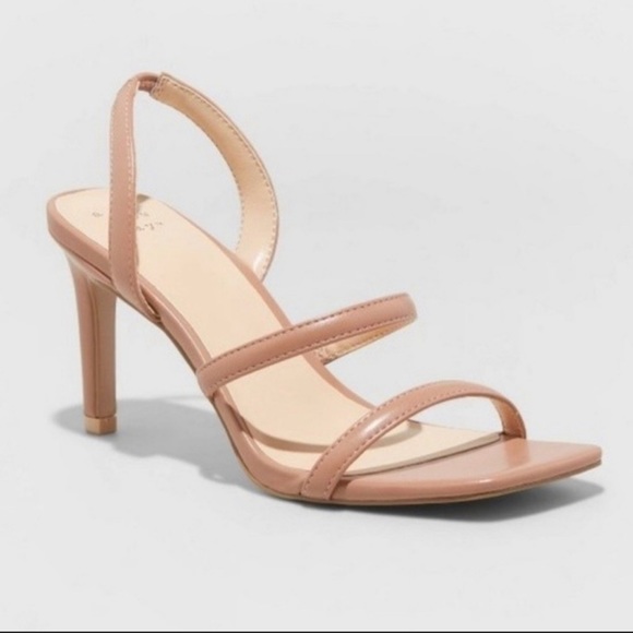 a new day Shoes - A New Day Women's Stiletto Nala 3.5” Stiletto Heel Pink/Camel Brown Size…
